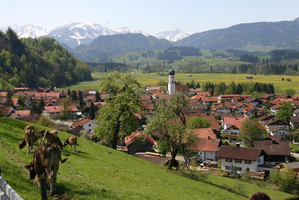 Ferienwohnung Landhaus Martin Sonthofen Bagian luar foto